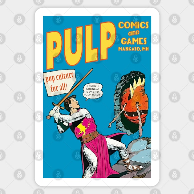 Pulp Knight Sticker by PULP Comics and Games